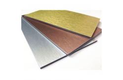 China ISO Fireproofing 5mm 1500mm Sandwich ACM Sign Panels supplier