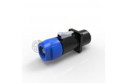China Chassis 4 Pin Speaker Male Connector Plastic D Shape Latch Lock supplier