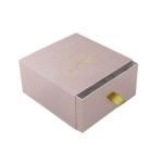 Bulk Small Jewelry Shipping Boxes Sliding Drawer With Ribbon Pouch for sale
