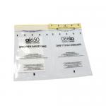 Custom 7 Slot Medical Disposable 95kPa Biohazard Bags Clear Disposable for sale