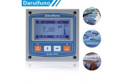 China RS485 220V AC Online PH ORP Controller With Temperature Compensation 500g supplier