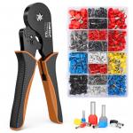 Portable Durable Wire Crimping Tool Kit , Alloy Crimping Tool And Terminal Kit for sale
