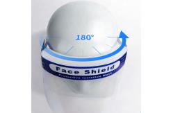 China Anti Fog Disposable Protective Face Shield PET Spatter Prevent Protection supplier