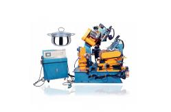 China 3 Heads polisher for pot cookware polishing machine metal ware supplier