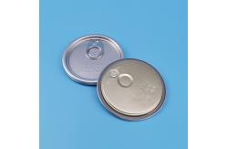 China Aluminum Ring Pull Lid 211 65mm Easy Open Can Lids supplier
