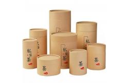China Custom Printing Kraft Deodorant Tubes For Food Cosmetic Packaging supplier