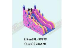 China Children Fun Park Inflatable Miki Mouse Pink Slide For Rentals supplier