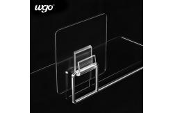 China Damage Free Self Adhesive Mounted Wrapping Paper Roll Holder Clear supplier