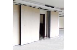 China Soundproof Operable Movable Sliding Folding Partition Wall 65mm Thickness For Banquet Hall supplier