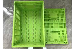 China Food Grade Fruit And Vegetable Plastic Crates Virgin PP 300mm Height supplier