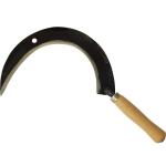 Farming SC 301 14'' Steel Harvesting Sickle Round Hairender Oxide Coated Black for sale