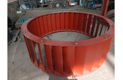 China Powder Selection Machine Stationary Blade Vertical Roller Mill Parts supplier