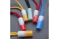 China Rainbow Color Zipper Slider Puller supplier