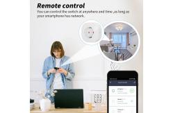 China WIFI EU Plug Socket Tuya Smart Home Automation Electrical Wifi Controlled Socket supplier