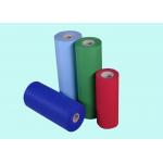 100% Polypropylene Spunbond Nonwoven Fabric , Embossed Colorful PP Non Woven for sale