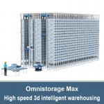 Omnistorage Max Warehouse Storage Racking High speed 3d intelligent warehousing for sale