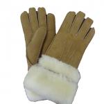 Professional Factory Winter Cheap Sex Girls gloves leather with Fur cuff for sale