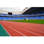 Custom Casting Sandwich System Eco Sports Flooring Athletic Outdoor Rubber Synthetic Running Track for sale