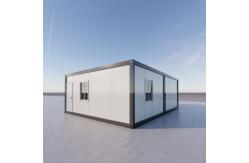 China Soundproof Prefabricated Container Homes With Rock Wool Sandwich Panel supplier
