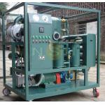 Model VFD Transformer Oil Purifier Machine 6000L/H Movable High Efficiency Vacuum for sale