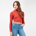 Women Spring Long Sleeve Red Blouse for sale