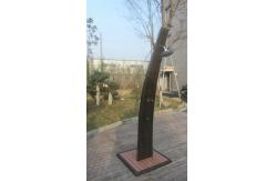 China Strong All Weather Brown Shower With PE Rattan , Steel frame supplier