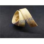 Yellow Kevlar Fiber Material Garniture Tape In Transmission Belt High Efficiency for sale