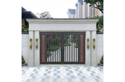 China Walkway Home Front 304SS Aluminium Fence Gate Sliding Powder Coating supplier