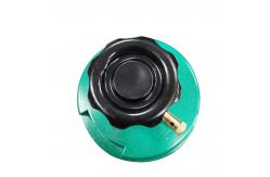 China Electronic Aluminum Alloy Sampler Disc Cutter Machine Automatic Fabric GSM Circle Cutter supplier