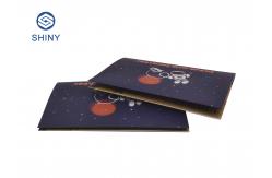 China CMYK 4C Musical Recordable Greeting Cards With Customize Sound supplier