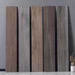 200x1200mm Glazed Matt Wood Grain Porcelain Tile Brown Grey Indoor Wooden Look Antique for sale