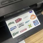 Self-adhesive Label Material 128gsm Matte Sticker Paper For Inkjet Printing