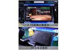 China OEM ODM 42LCD Double Player Arcade Machine Gun Games For Fun Center supplier