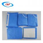Non Woven lithotomy Cystoscopy Pack Drape EO Sterilized for sale