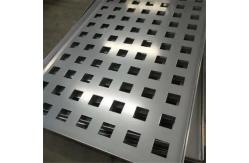 China Hexagonal Hole Aluminum Perforated Metal Mesh Sheet 1mm thickness supplier