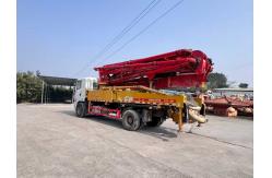 China Sany 37m Concrete Pump Truck with Hydraulic Chassis and Wide Machining Process supplier