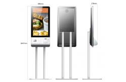 China 32'' Interactive Digital Signage , Restaurant Digital Signage With QR Code Scanner supplier