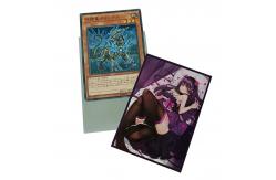 China Tcg Custom Playing Card Sleeves Protector Deck 62x89mm Small Size supplier