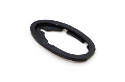 China Custom Silicone Rubber Molded Parts With Smooth Surface For Industrial Equipment supplier