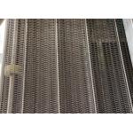 Metal Flat Flex Blacking Conveyor Belt Wire Mesh Automatic 201 Stainless Steel
