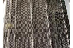 China Metal Flat Flex Blacking Conveyor Belt Wire Mesh Automatic 201 Stainless Steel supplier