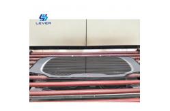 China Automotive Backlites Glass Tempering Furnace double curvature glass with gravity & pressing moulds supplier