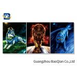 High Resolution Home Decorative 3d Animal Wolf  Pictures With Frame for sale