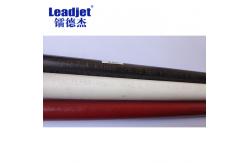 China Multilingual Fiber Laser Printing Machine for metal tin can pipe coding supplier