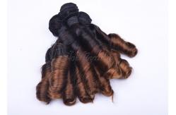 China Ombre Funmi Curl Grade 6A Virgin Hair , 10 Inch - 18 Inch Long supplier
