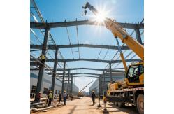 China Custom Prefab Warehouse High Strength Bolts Connected Prefabricatd Steel Structure Warehouse supplier