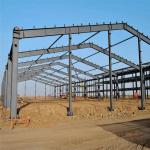 Customizable Prefabricated Metal Building With Hot Dip Galvanised Or Painted Steel Sheet Or Sandwich Panels Walls for sale