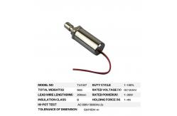 China High Temperature Resistance 35W 8mm 24v Push Pull Solenoid supplier