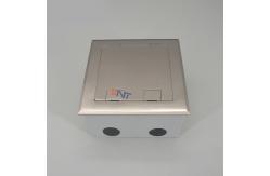 China Stainless Steel Changeable Ground Socket Outlet Box supplier