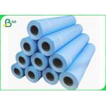 80GSM 50m - 150m Double Sides Blue Inkjet Good Print Copy Plotter Paper for sale